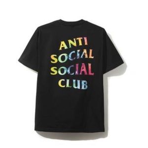Anti social social club Thai dye t shirt